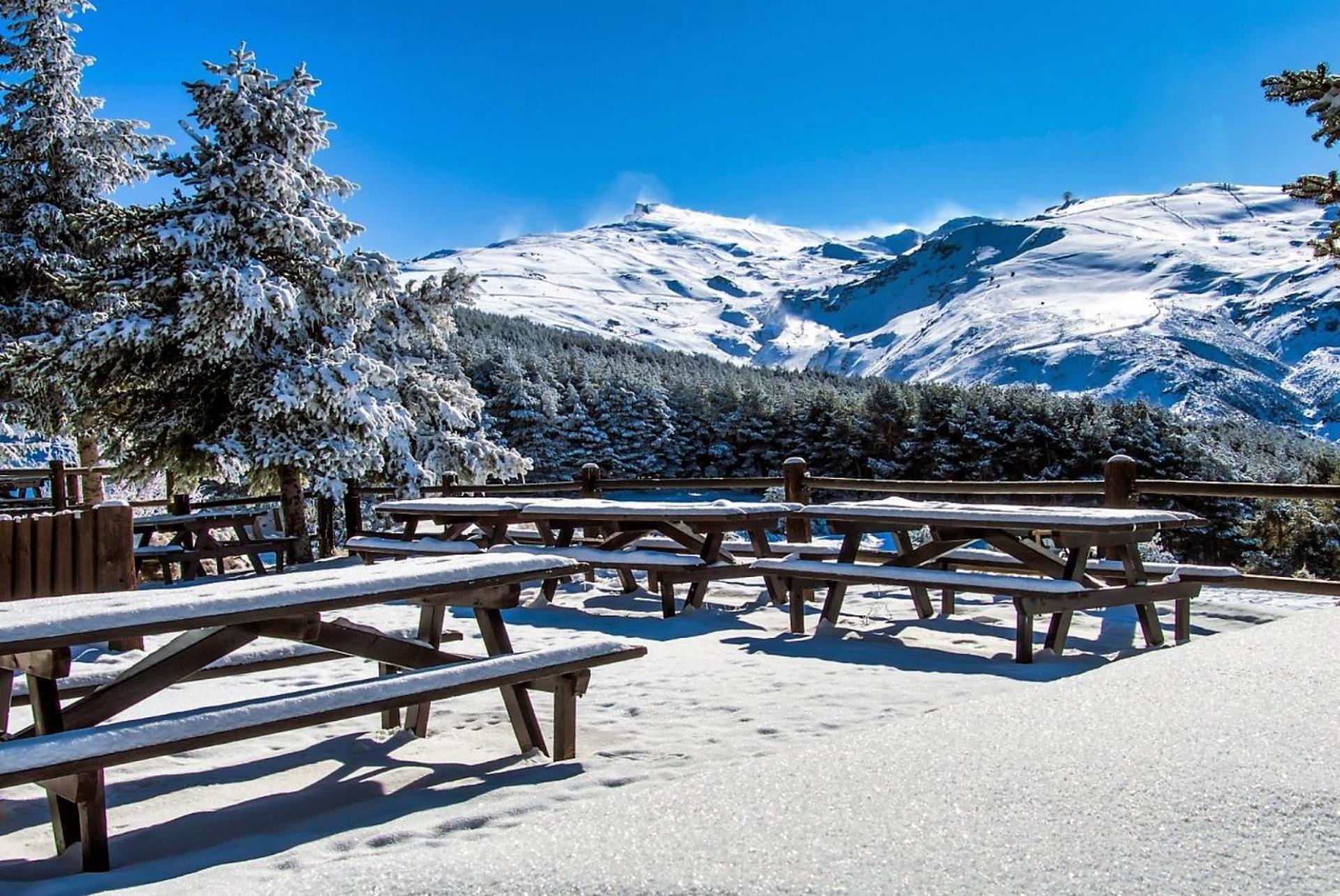 Ski & Snow Apartmentos By Todosierranevada - Plaza Principal Junto A Los Telecabinas Sierra Nevada Exteriér fotografie
